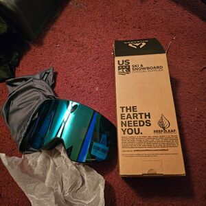 Wildhorn Pipelines Cylindrical Snow Goggles Blue Tint Pink Strap Discount